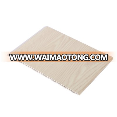 300mm waterproof bathroom wall panels/WPC wall panel/wood plastic wall panel for residential